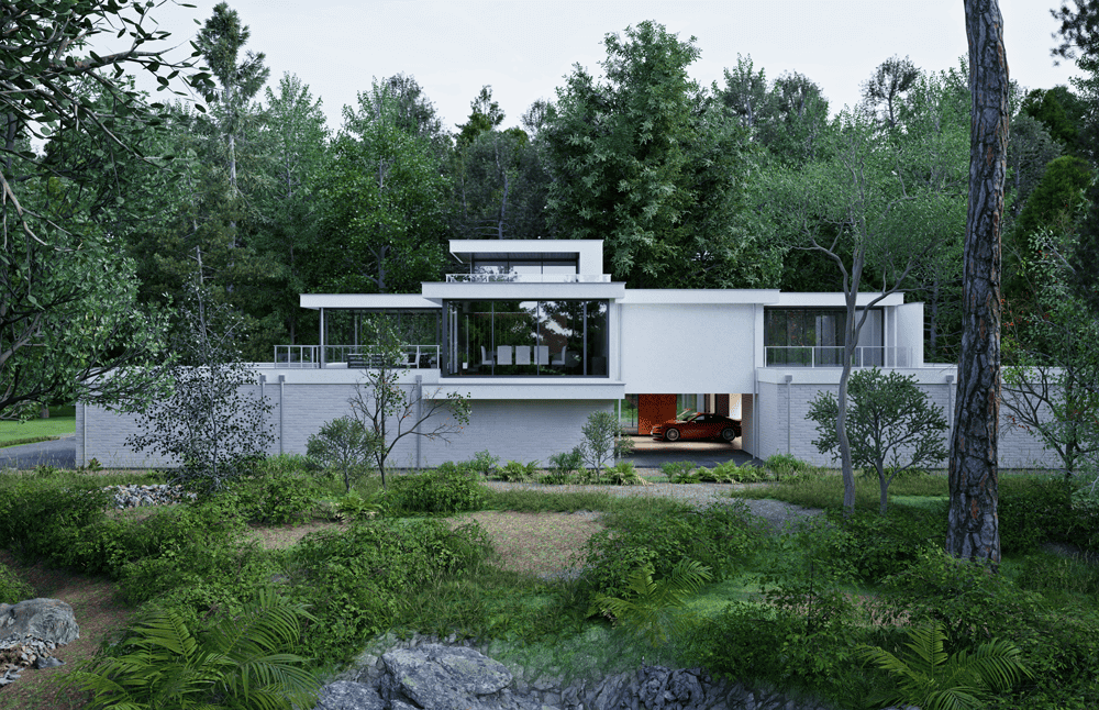 深い森の中に隠れる秘密の別邸|BETTEI-1