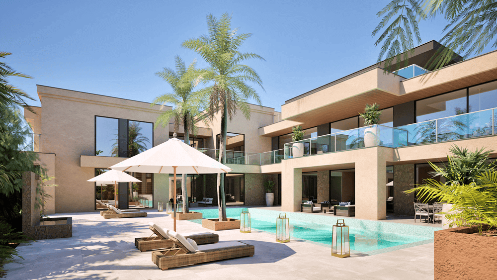 豪邸だから実現できた間取り【プライベートプール】-2