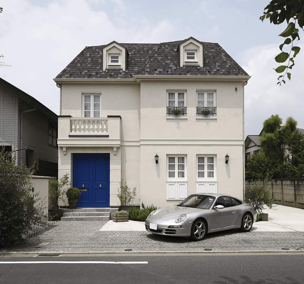 参會堂が建てる輸入住宅の施⼯事例4-1