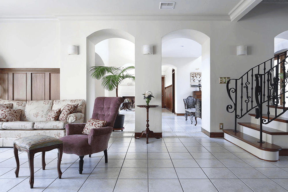 テラコッタとアーチで彩る南欧風インテリア-1