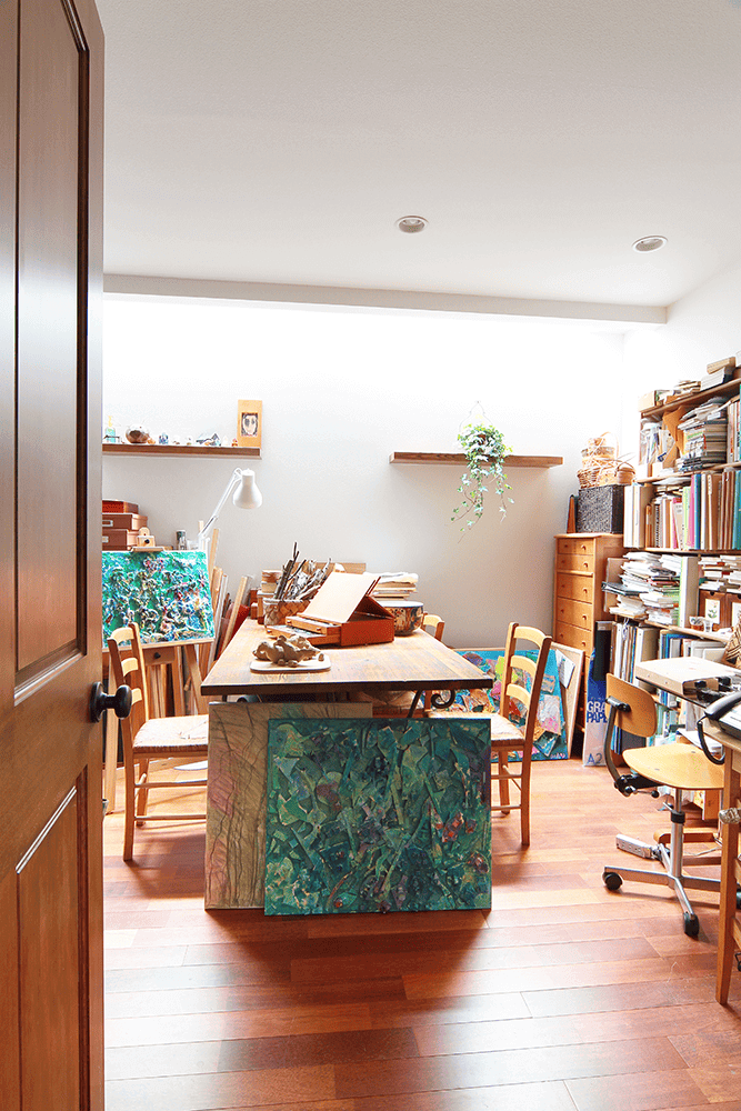 作業効率と心地よさを両立した、光に包まれるアトリエ-1